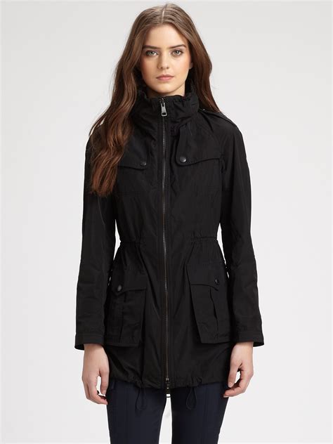 burberry brit jacket for her|Burberry Brit anorak jacket.